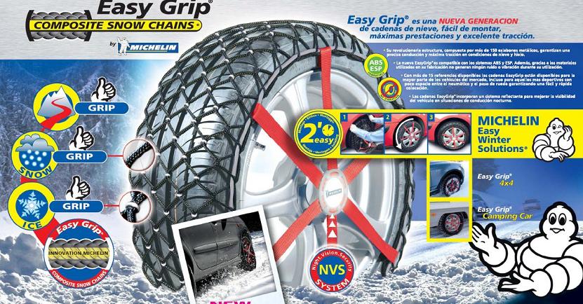  MICHELIN 008308 Snow Chains, Easy Grip Evolution Group